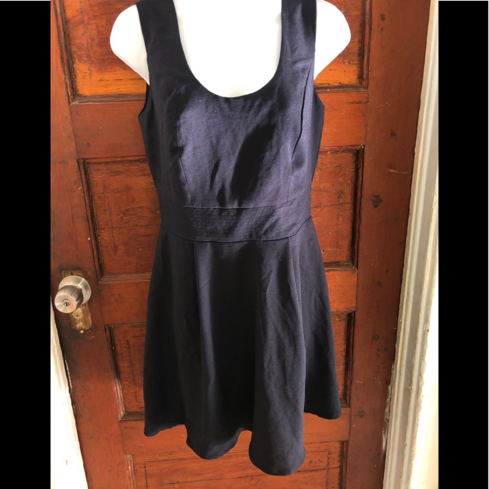 NWOT Double Zero Navy Blue Dress - Picture 1 of 16